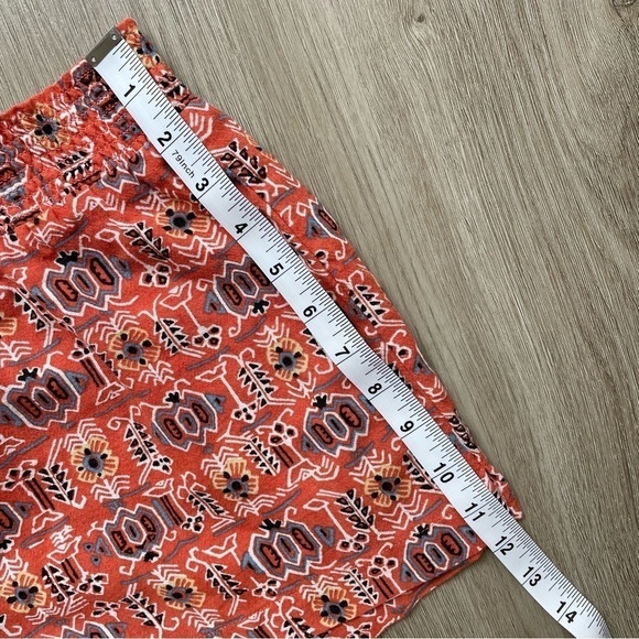 Madewell Tribal Printed Smocked Waist Shorts, Women’s Medium - Picture 7 of 9